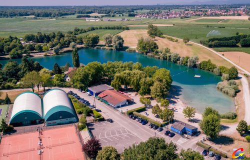 GAMBSHEIM- Etang- Photos aériennes par KDA-DRONES_